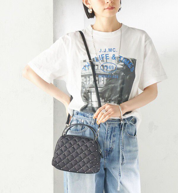 SHIPS for women「ナイロン キルティング ポシェット」|ハンドバッグ|