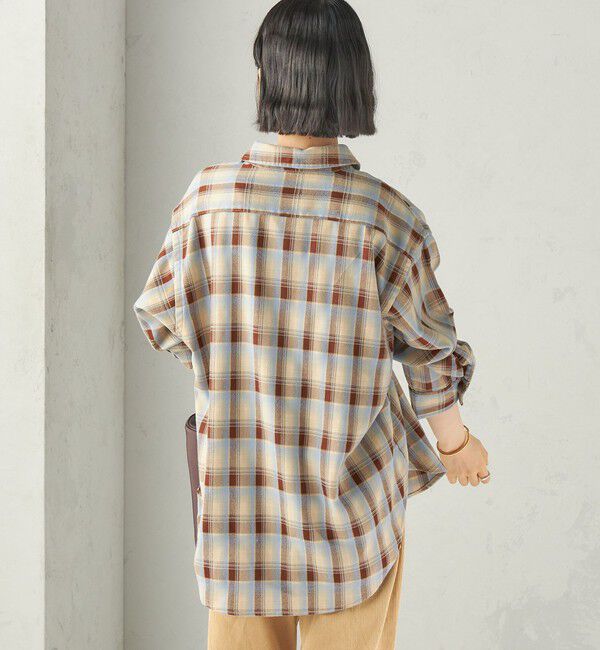 SHIPS for women「《予約》SHIPS NINE CASE:〈洗濯機可能〉チェック シャツ」|シャツ・ブラウス|