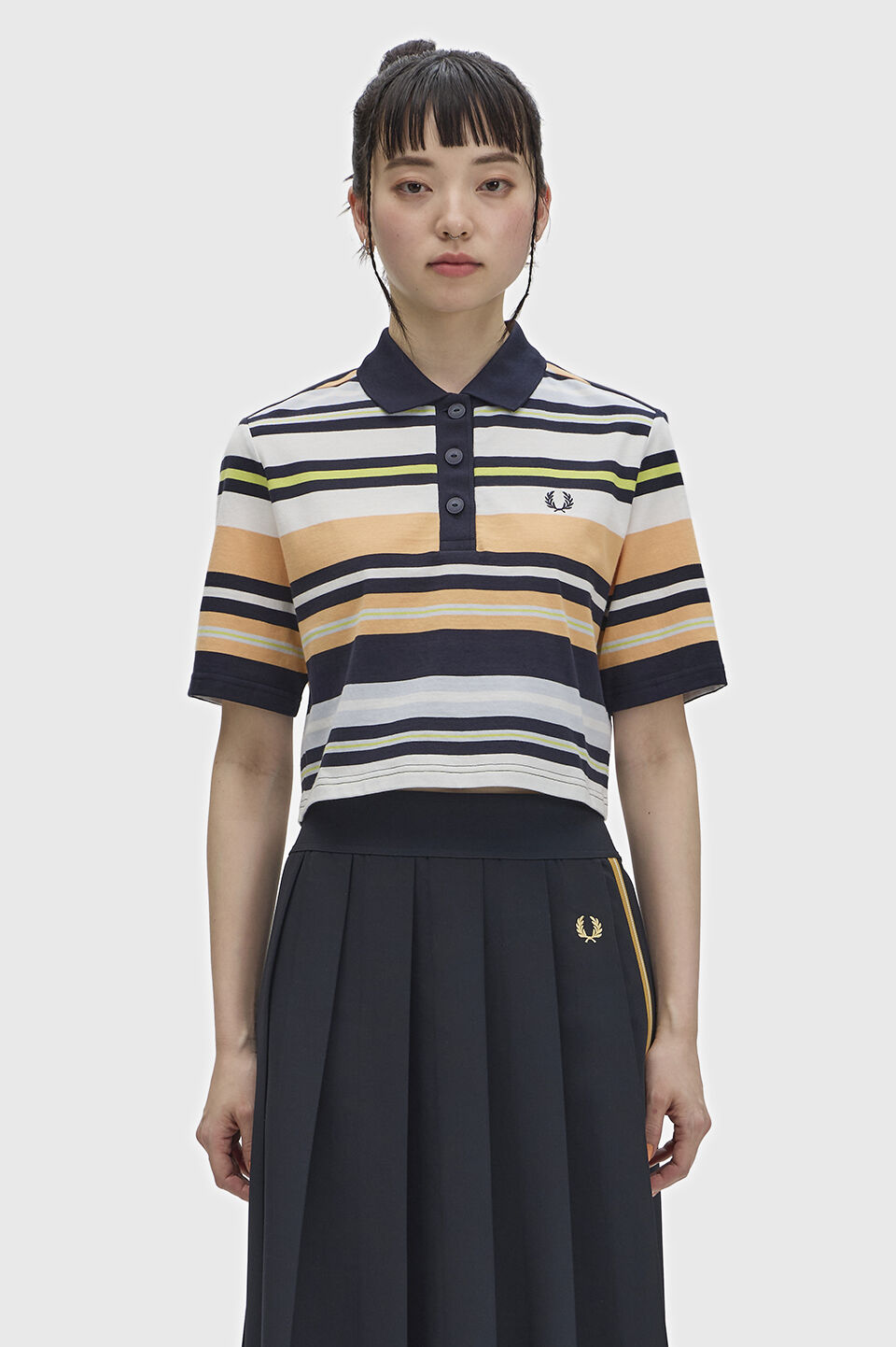 FRED PERRY 「Striped Polo Shirt／ストライプポロシャツ」|ポロシャツ|