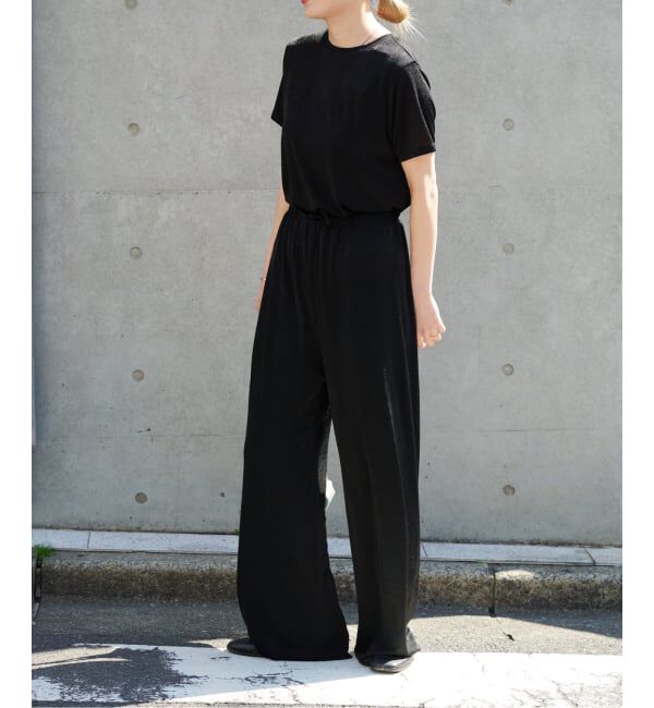 OUTDOOR PRODUCTS Usual Things「シャイニージャージーパンツ」|スラックス|