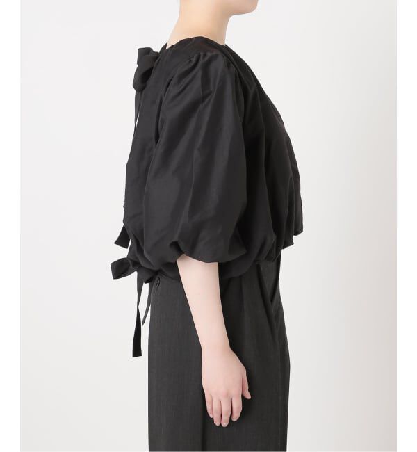 OUTDOOR PRODUCTS Usual Things「バックリボンボリュームスリーブブラウス」|シャツ・ブラウス|