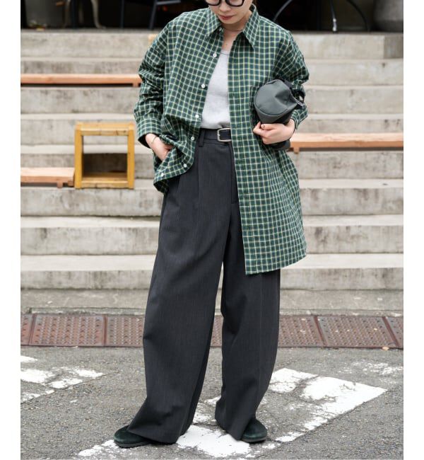OUTDOOR PRODUCTS Usual Things「≪予約≫LITTLE＆DAD チェックアイコンシャツ(DAD)」|シャツ・ブラウス|