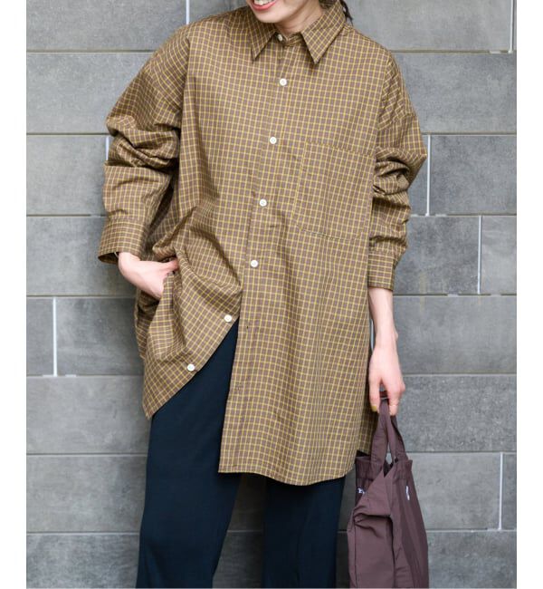 OUTDOOR PRODUCTS Usual Things「≪予約≫LITTLE＆DAD チェックアイコンシャツ(DAD)」|シャツ・ブラウス|