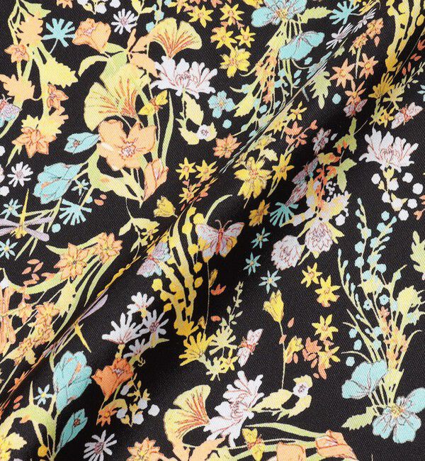 TOMORROWLAND GOODS「ATELIER TOMORROW FLOWER シルクスカーフ」|バンダナ・スカーフ|
