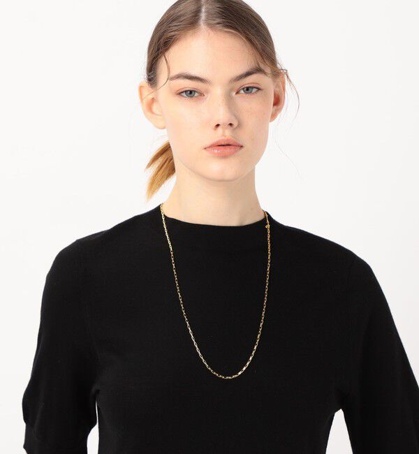 TOMORROWLAND GOODS「【別注】januka Chain w/Pearl ロングネックレス」|ネックレス|