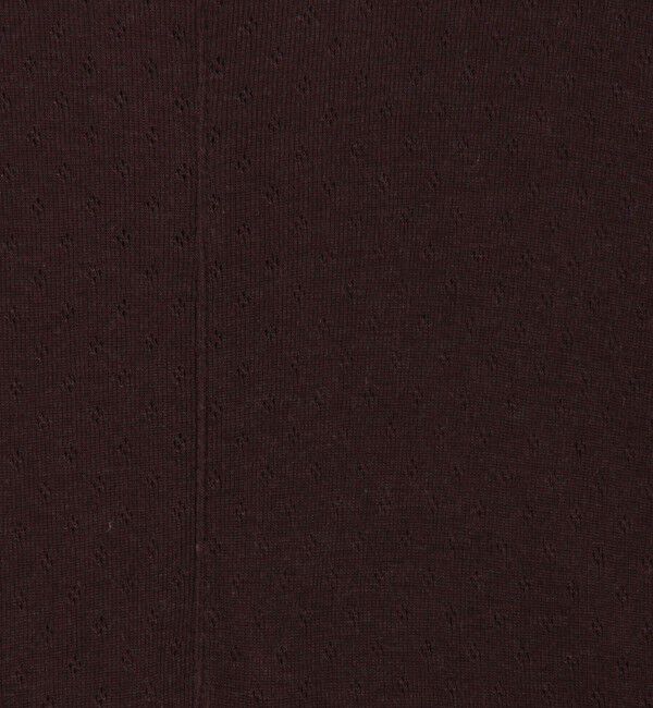 BACCA「パターンメッシュ ショートプルオーバー」|Tシャツ・カットソー|