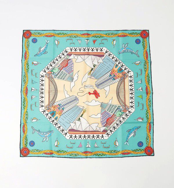 TOMORROWLAND GOODS「Kinloch シルクスカーフ」|バンダナ・スカーフ|