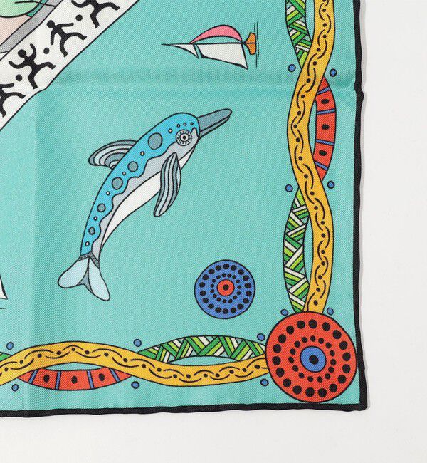 TOMORROWLAND GOODS「Kinloch シルクスカーフ」|バンダナ・スカーフ|