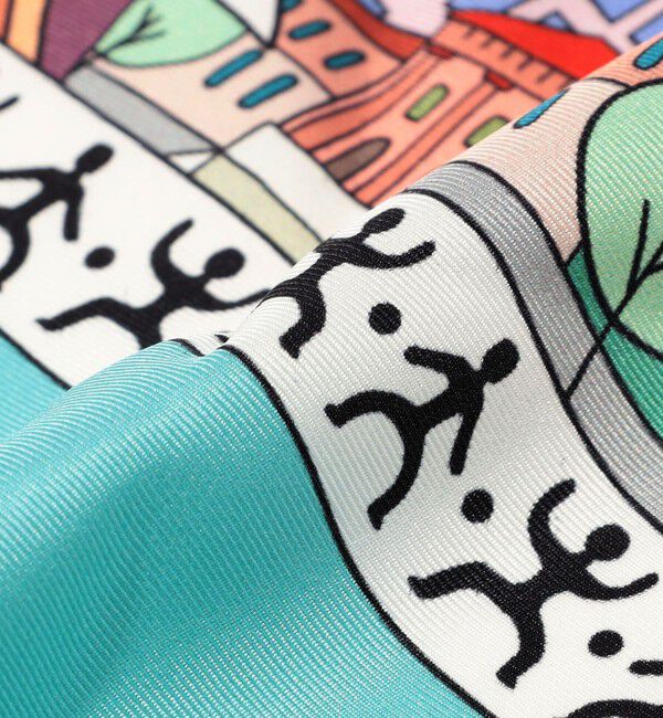 TOMORROWLAND GOODS「Kinloch シルクスカーフ」|バンダナ・スカーフ|