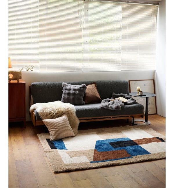journal standard Furniture「GEOMETRIC RUG 140&times;200　ジオメトリックラグ」|その他|