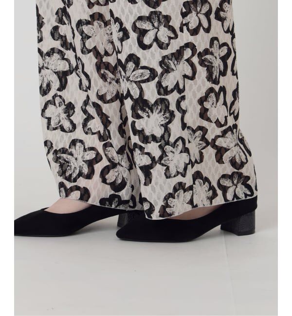 VERMEIL par iena「《手洗い可》Shadow Bloom パンツ」|その他|