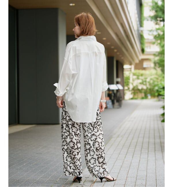 VERMEIL par iena「《手洗い可》Shadow Bloom パンツ」|その他|