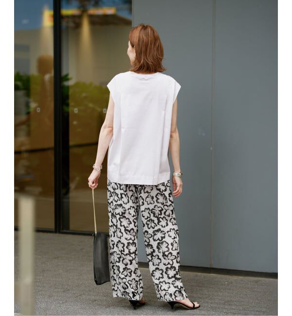 VERMEIL par iena「《手洗い可》Shadow Bloom パンツ」|その他|
