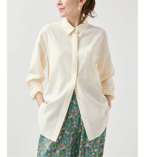 VERMEIL par iena「Airy Over シャツ」|シャツ・ブラウス|