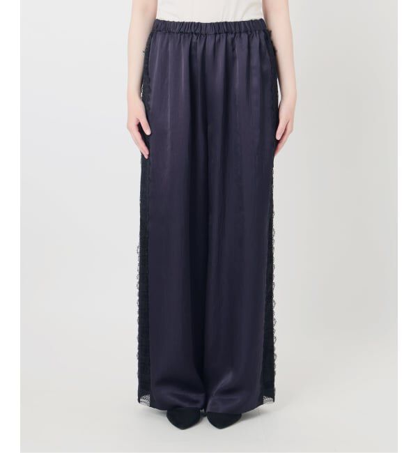 VERMEIL par iena「Side Lace リラックスパンツ」|その他|