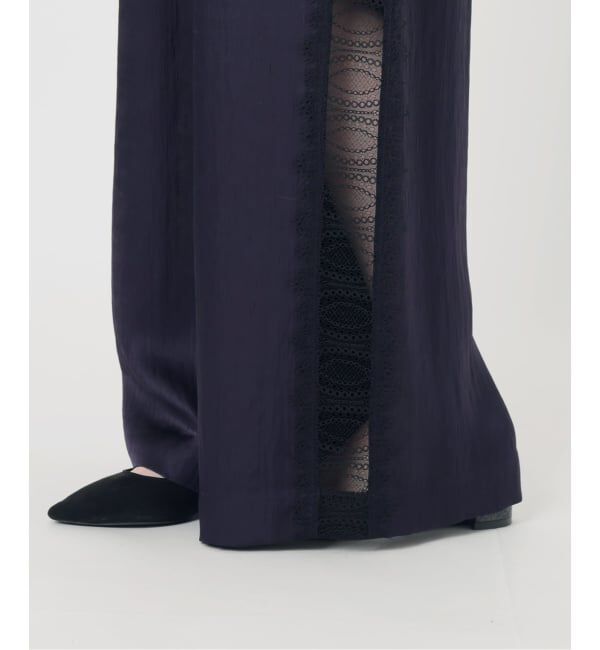 VERMEIL par iena「Side Lace リラックスパンツ」|その他|