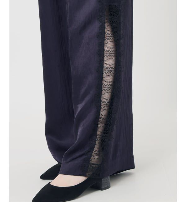 VERMEIL par iena「Side Lace リラックスパンツ」|その他|