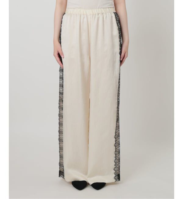 VERMEIL par iena「Side Lace リラックスパンツ」|その他|