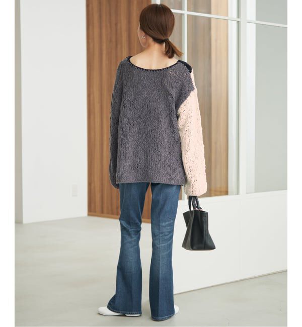 SLOBE IENA「《予約》アーガイルハンドニット」|ニット・セーター|