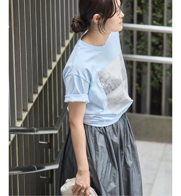 IENA「J.J.Mercer/ジェイジェイマーサー フレンチフォトTシャツ C」|Tシャツ・カットソー|