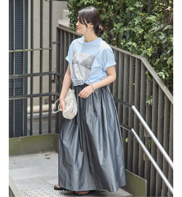 IENA「J.J.Mercer/ジェイジェイマーサー フレンチフォトTシャツ C」|Tシャツ・カットソー|