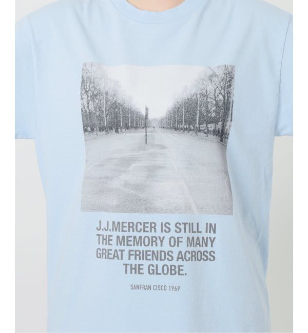 IENA「J.J.Mercer/ジェイジェイマーサー フレンチフォトTシャツ C」|Tシャツ・カットソー|