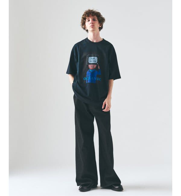 417 EDIFICE「SAVIGNAC&times;417 グラフィックTシャツ」|Tシャツ・カットソー|