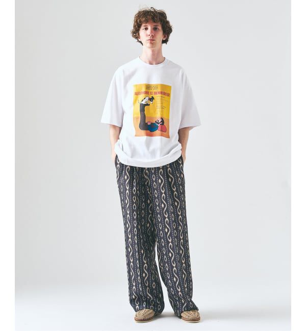417 EDIFICE「SAVIGNAC&times;417 グラフィックTシャツ」|Tシャツ・カットソー|