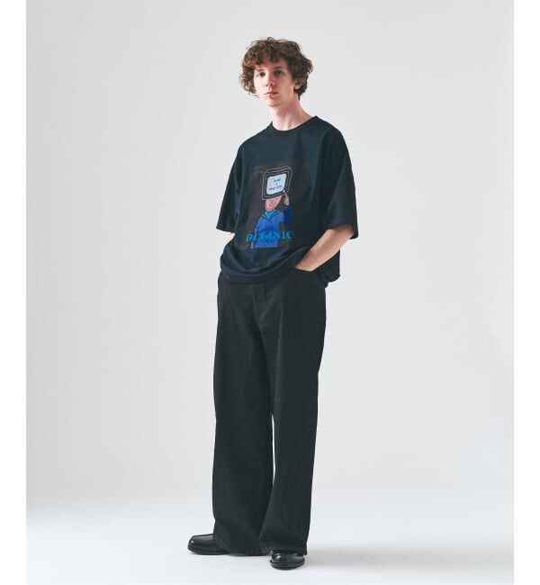 417 EDIFICE「SAVIGNAC&times;417 グラフィックTシャツ」|Tシャツ・カットソー|