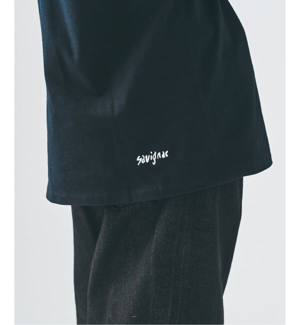 417 EDIFICE「SAVIGNAC&times;417 グラフィックTシャツ」|Tシャツ・カットソー|