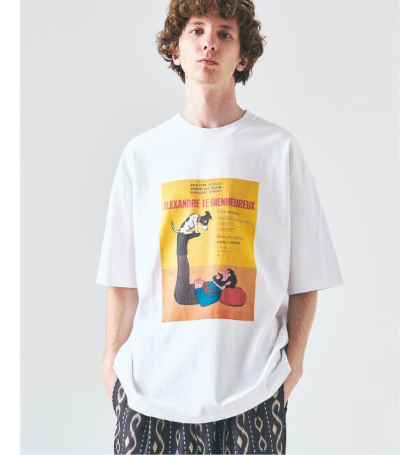 417 EDIFICE「SAVIGNAC&times;417 グラフィックTシャツ」|Tシャツ・カットソー|