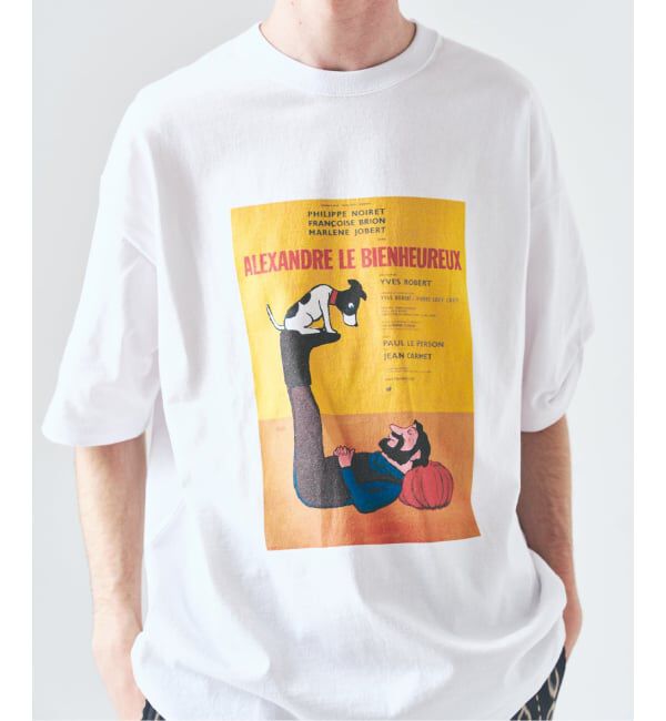 417 EDIFICE「SAVIGNAC&times;417 グラフィックTシャツ」|Tシャツ・カットソー|