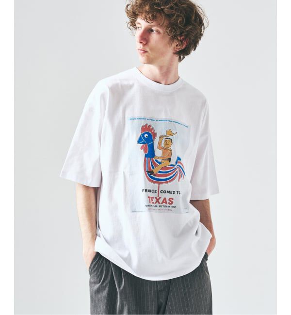417 EDIFICE「SAVIGNAC&times;417 グラフィックTシャツ」|Tシャツ・カットソー|