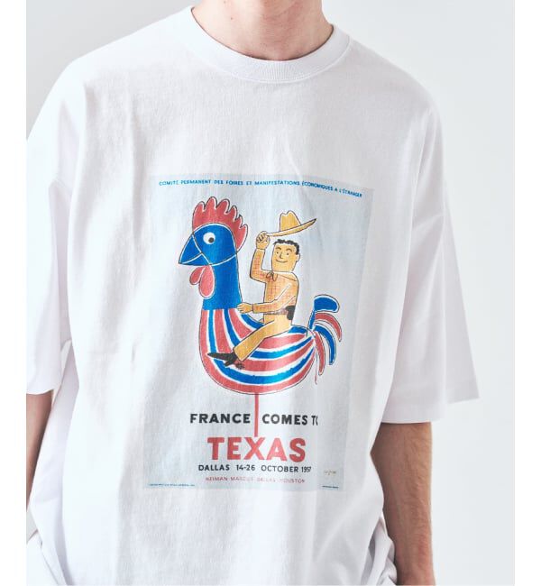 417 EDIFICE「SAVIGNAC&times;417 グラフィックTシャツ」|Tシャツ・カットソー|