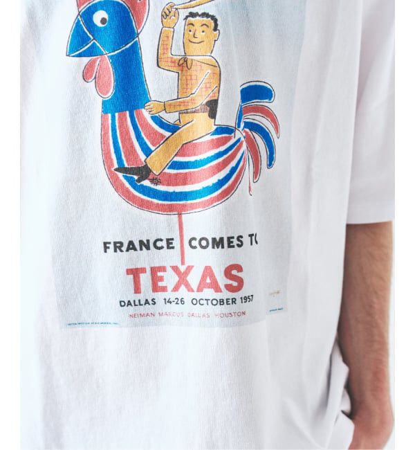 417 EDIFICE「SAVIGNAC&times;417 グラフィックTシャツ」|Tシャツ・カットソー|