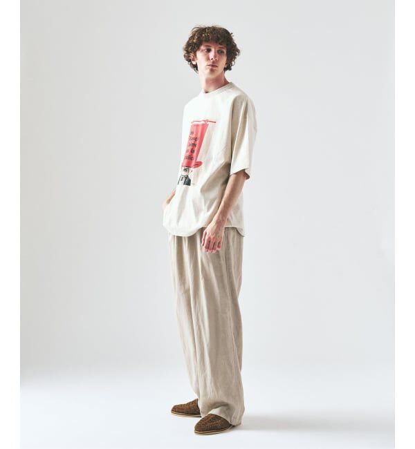 417 EDIFICE「SAVIGNAC&times;417 グラフィックTシャツ」|Tシャツ・カットソー|