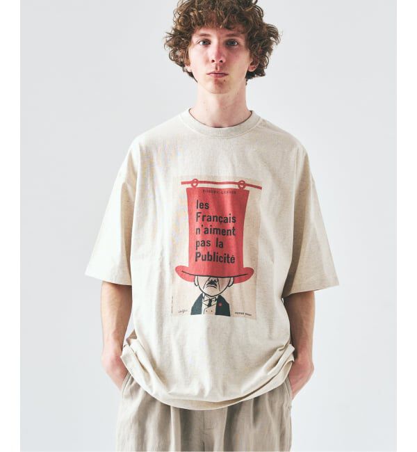 417 EDIFICE「SAVIGNAC&times;417 グラフィックTシャツ」|Tシャツ・カットソー|