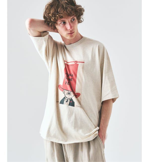 417 EDIFICE「SAVIGNAC&times;417 グラフィックTシャツ」|Tシャツ・カットソー|