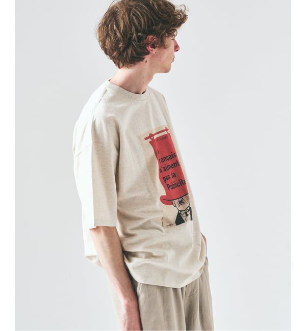 417 EDIFICE「SAVIGNAC&times;417 グラフィックTシャツ」|Tシャツ・カットソー|