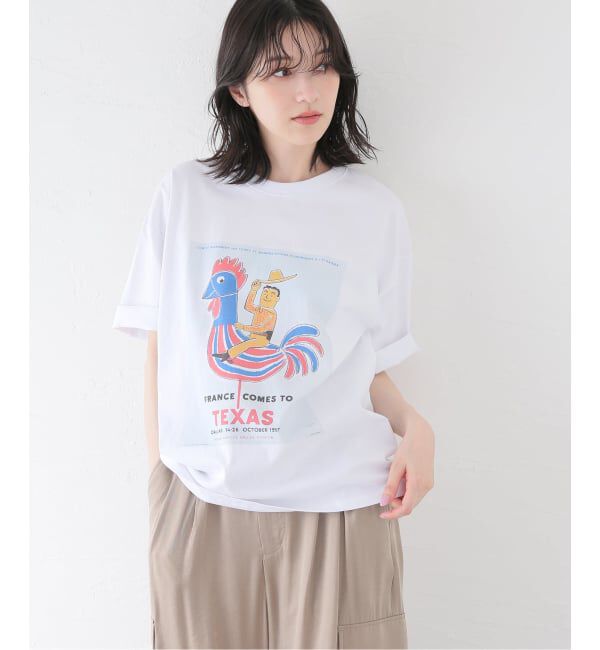 417 EDIFICE「SAVIGNAC&times;417 グラフィックTシャツ」|Tシャツ・カットソー|