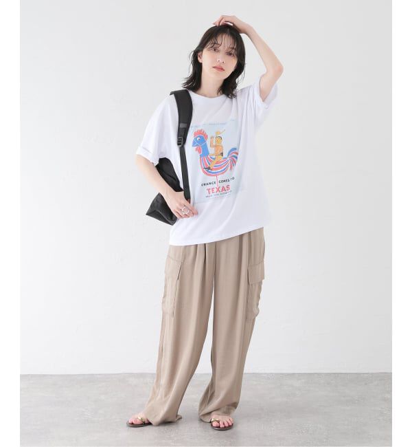 417 EDIFICE「SAVIGNAC&times;417 グラフィックTシャツ」|Tシャツ・カットソー|