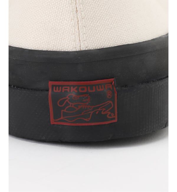 EDIFICE「WAKOUWA CANVAS OX LOW BLAXK SOLE」|スニーカー|