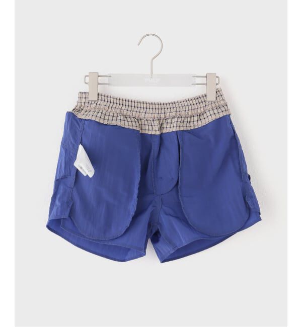 PULP「【Geek Office / ギークオフィス】OPEN YY /  Woven COLOR BLOCK LAYERED SHORTS」|その他|