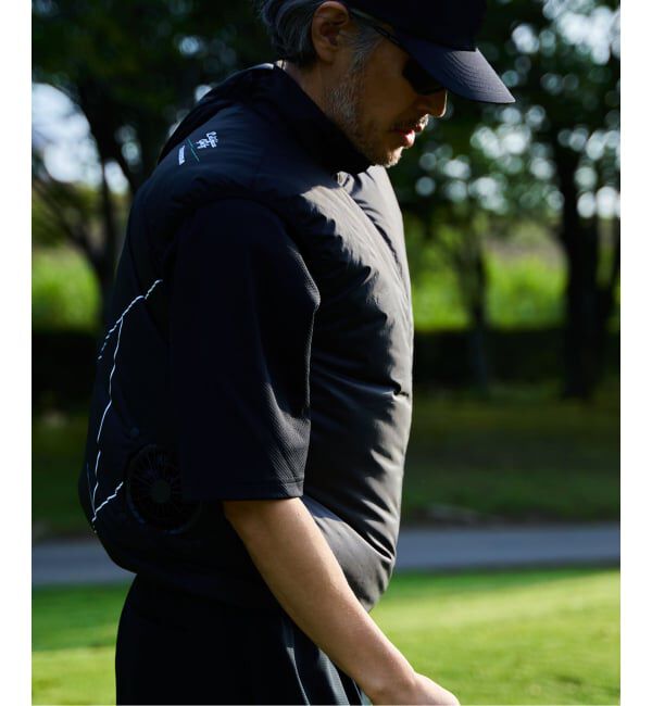 EDIFICE「《受注生産予約》TANGRAM &times; EDIFICE GOLF（タングラム）FAN VEST」|ダウンベスト・ベスト|
