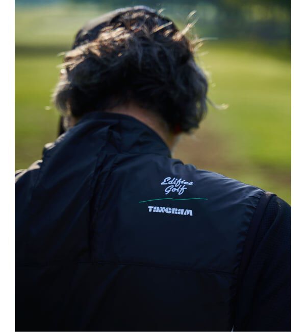 EDIFICE「《受注生産予約》TANGRAM &times; EDIFICE GOLF（タングラム）FAN VEST」|ダウンベスト・ベスト|