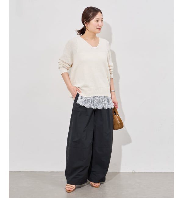 JOURNAL STANDARD「マットクロスコクーンワイドパンツ」|その他|