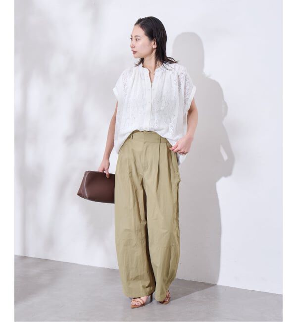 JOURNAL STANDARD「マットクロスコクーンワイドパンツ」|その他|