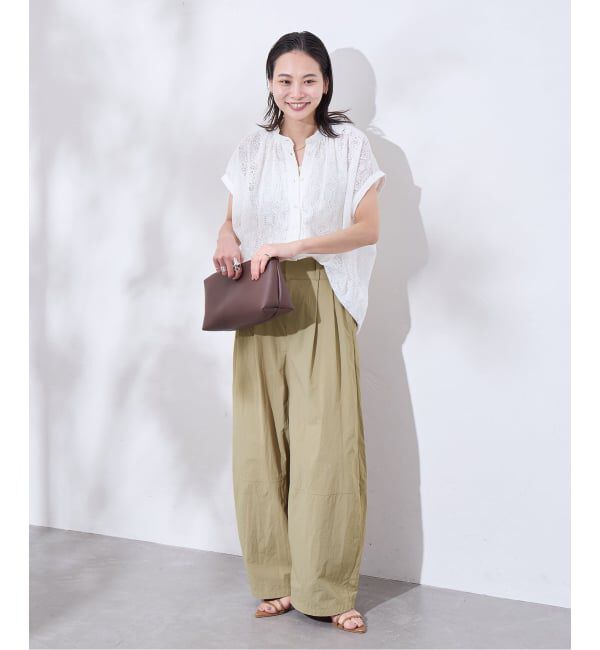 JOURNAL STANDARD「マットクロスコクーンワイドパンツ」|その他|
