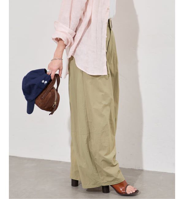 JOURNAL STANDARD「マットクロスコクーンワイドパンツ」|その他|