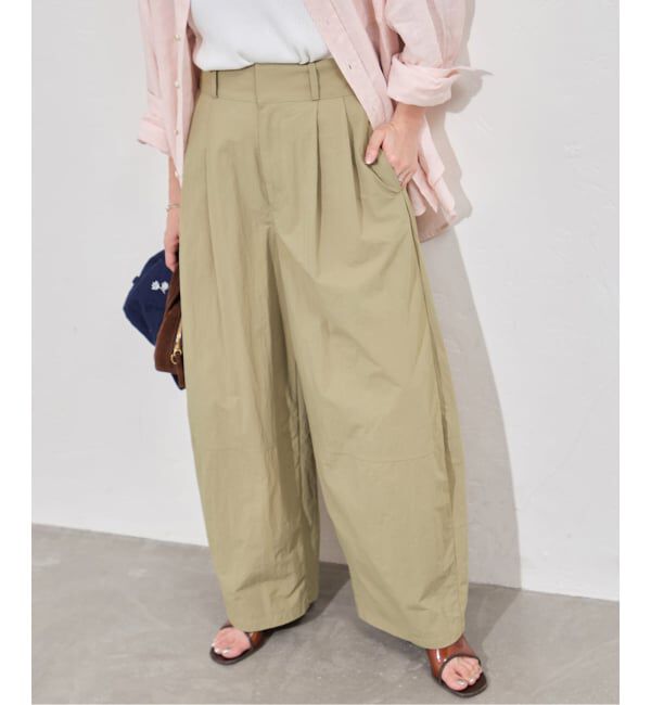 JOURNAL STANDARD「マットクロスコクーンワイドパンツ」|その他|